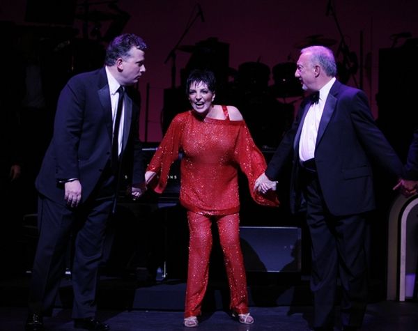 Billy Stritch, Liza Minnelli and Michael Berkowitz Photo