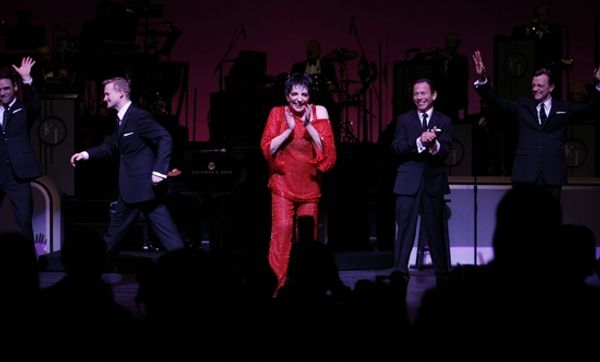 Tiger Martina, Johnny Rodgers, Liza Minnelli, Cortes Alexander and Jim Caruso Photo