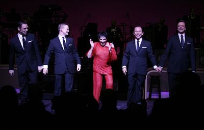 Tiger Martina, Johnny Rodgers, Liza Minnelli, Cortes Alexander and Jim Caruso Photo