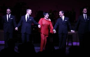 Tiger Martina, Johnny Rodgers, Liza Minnelli, Cortes Alexander and Jim Caruso Photo