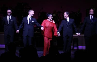 Tiger Martina, Johnny Rodgers, Liza Minnelli, Cortes Alexander and Jim Caruso Photo
