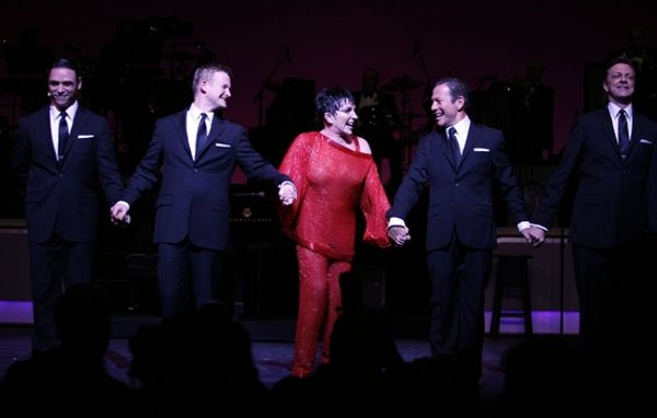 Tiger Martina, Johnny Rodgers, Liza Minnelli, Cortes Alexander and Jim Caruso Photo