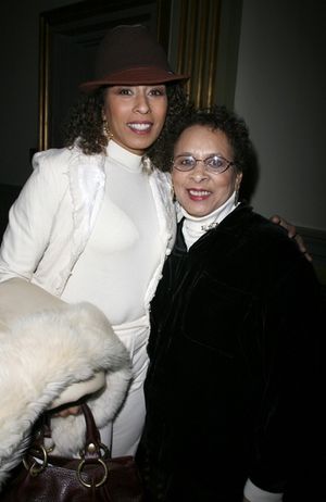 Tamara Tunie and her mom Photo