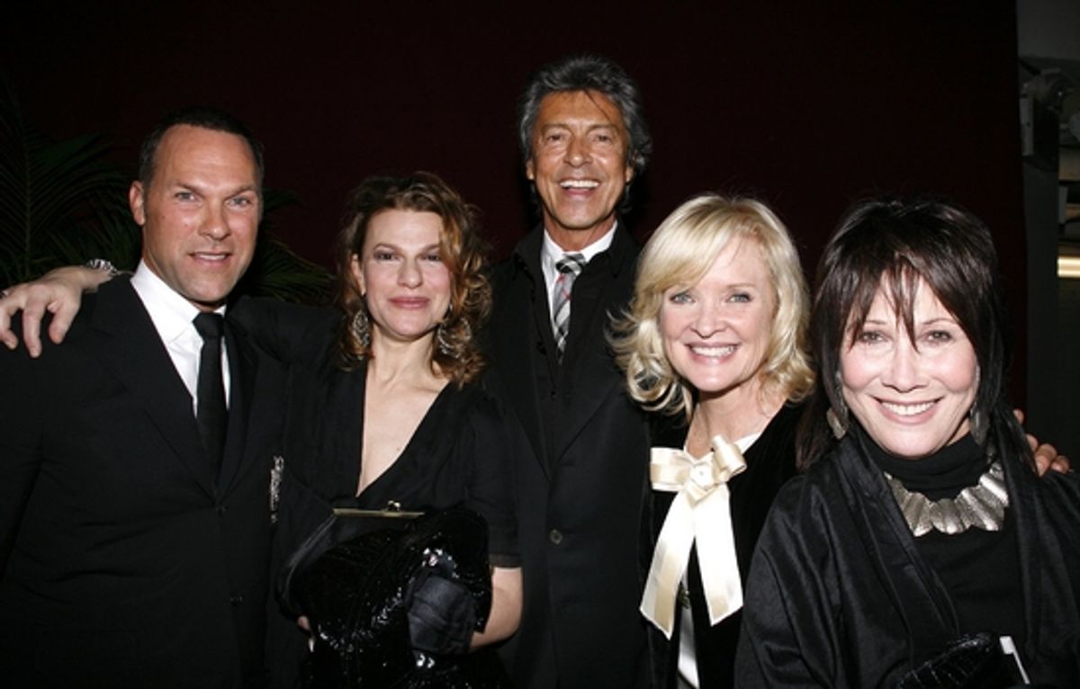 Scott Forrest, Sandra Bernhard, Tommy Tune, Christine Ebersole and Michele Lee at 