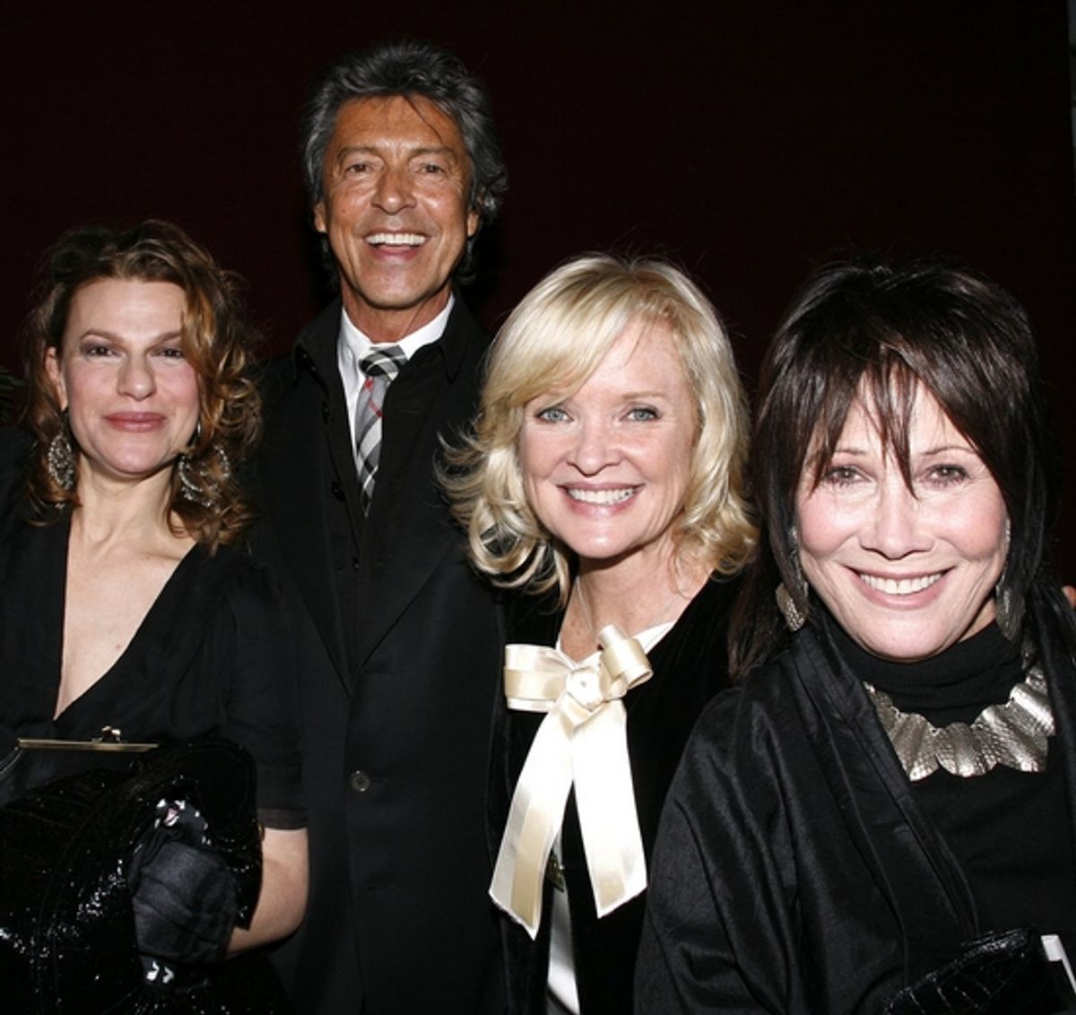 Sandra Bernhard, Tommy Tune, Christine Ebersole and Michele Lee at 