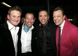 Johnny Rodgers, Cortes Alexander, Tiger Martina and Jim Caruso Photo