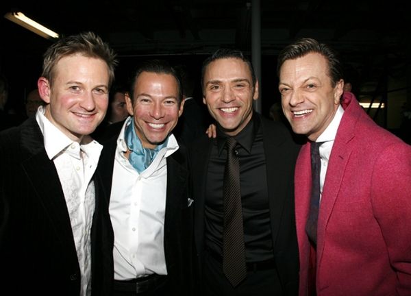 Johnny Rodgers, Cortes Alexander, Tiger Martina and Jim Caruso Photo