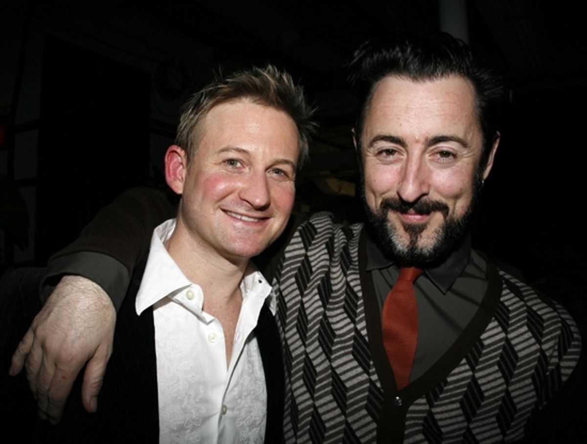 Johnny Rodgers and Alan Cumming at 