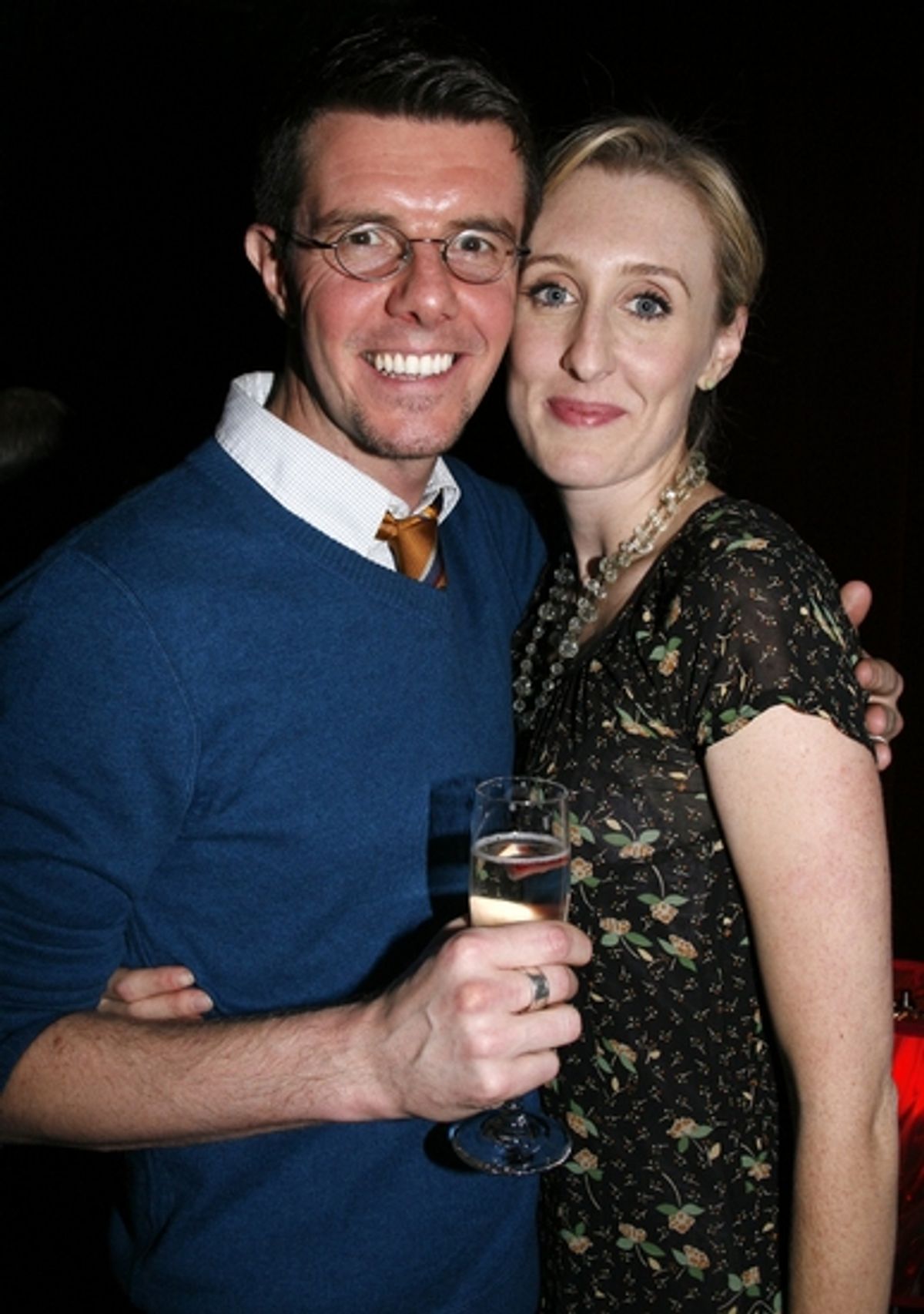 Gavin Lee and Emily Harvey at 