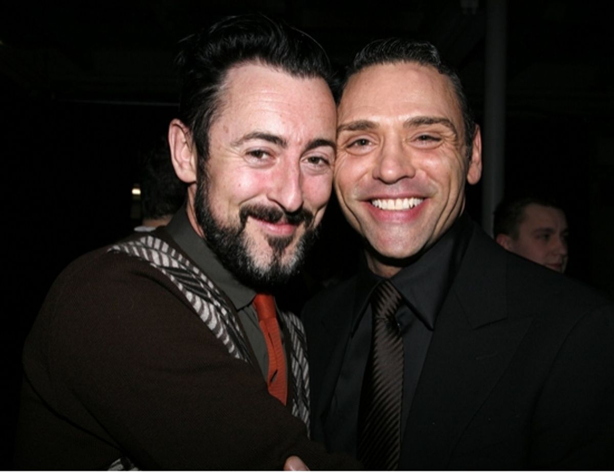 Alan Cumming and Tiger Martina
 at 