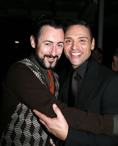 Alan Cumming and Tiger Martina
 Photo