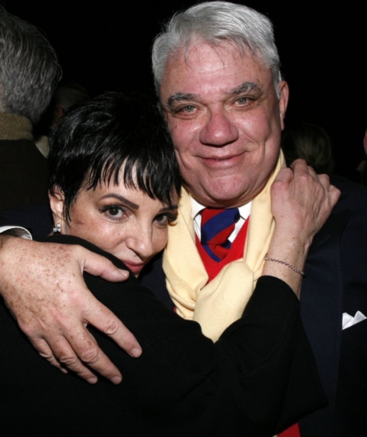 Liza Minnelli and Rex Reed at 