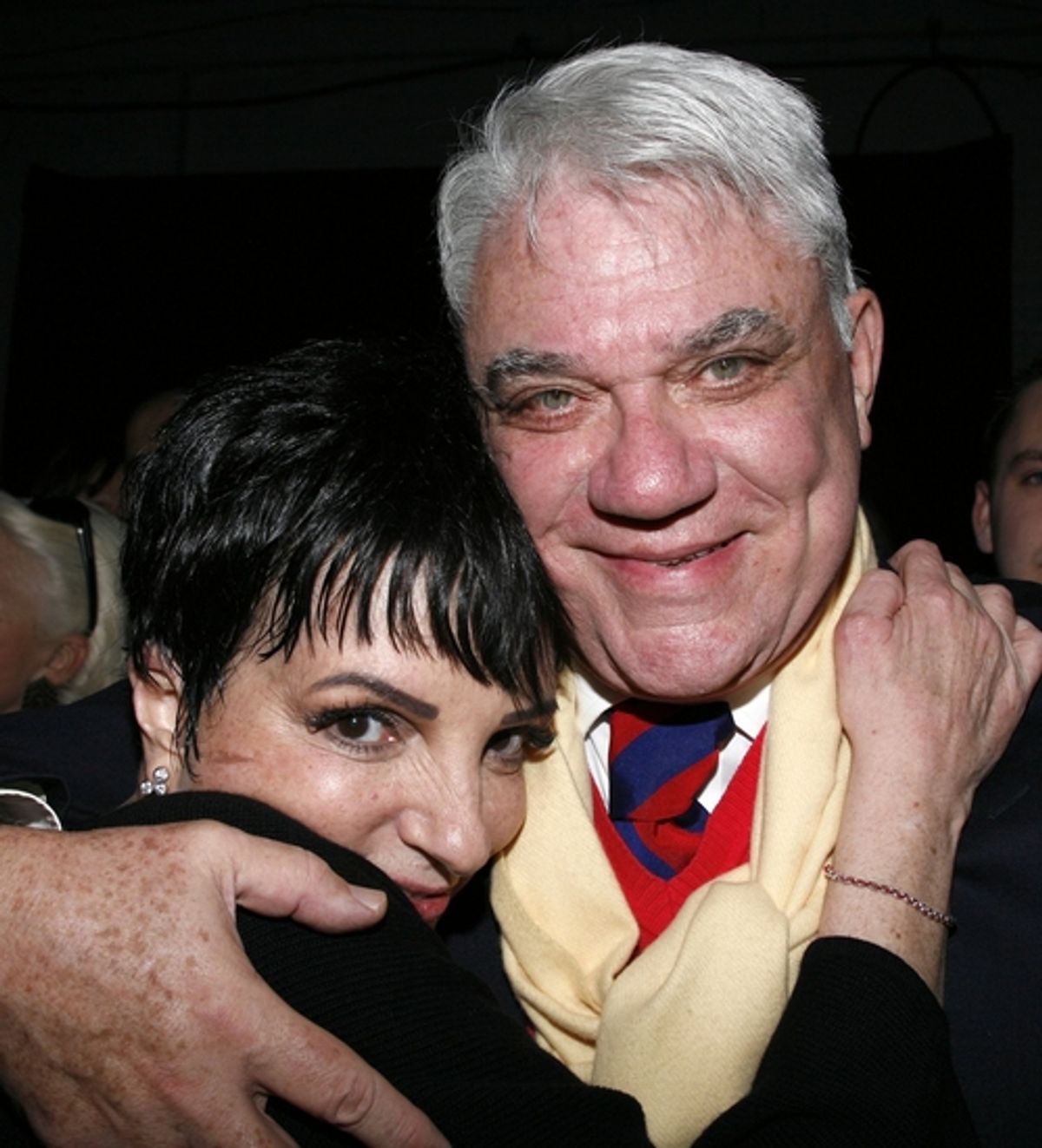 Liza Minnelli and Rex Reed at 