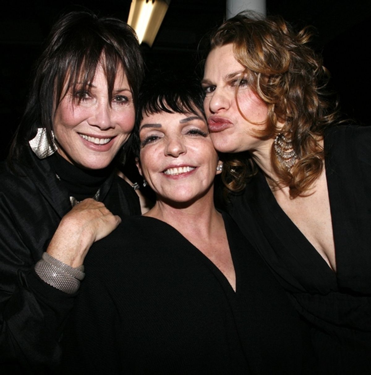 Michele Lee, Liza Minnelli and Sandra Bernhard at 