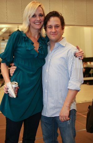 Angie Schworer and Christopher Fitzgerald Photo