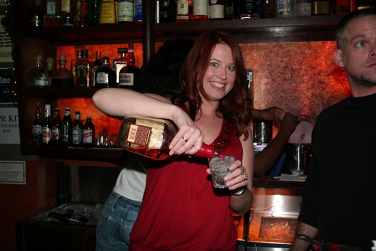 Melissa Archer at Stockings With Care's 4th Annual 'Celebrity Bartending Night'