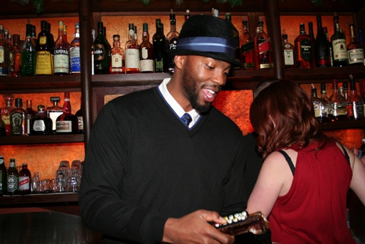 Tobias Trivillion (ABC's 'One Life to Live') at Stockings With Care's 4th Annual 'Celebrity Bartending Night'