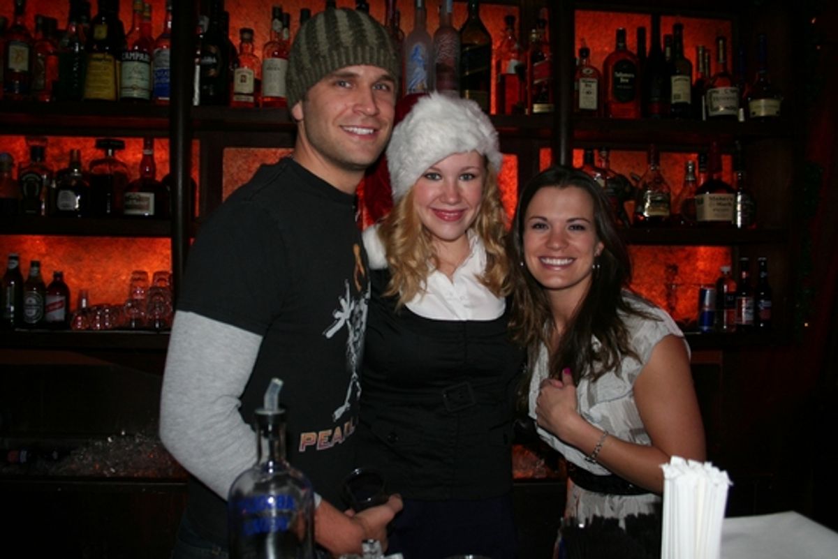 John Brotherton, Caitlin Van Zandt and Melissa Claire Egan  at 