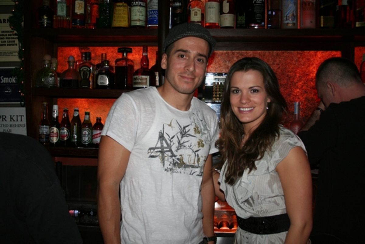 Kirk Acevedo (Fringe) and Melissa Claire Egan  at 