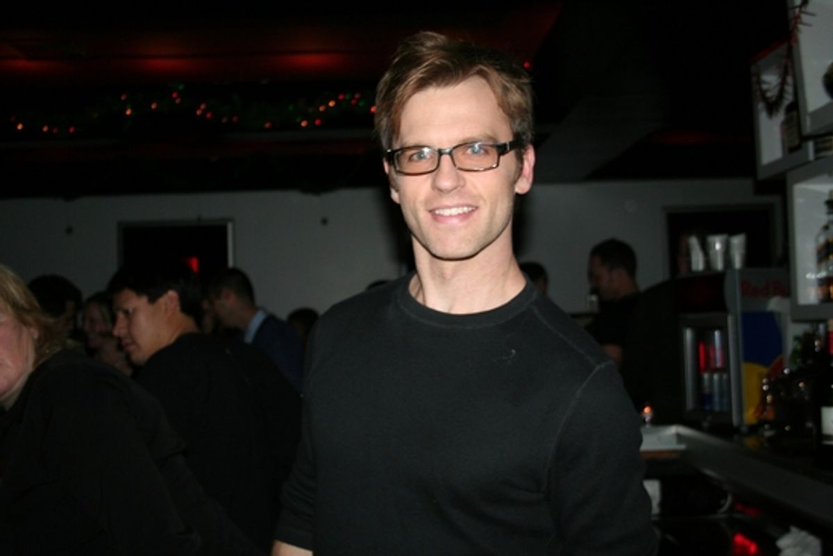 Trevor St. John (ABC's 'One Life to Live') at Stockings With Care's 4th Annual 'Celebrity Bartending Night'