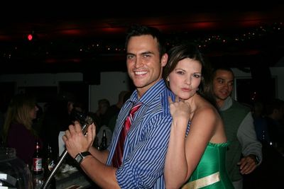 Cheyenne Jackson and Kate Shindle Photo