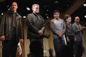 John Schiappa, Richard Masur, Hunter Foster, Laura E. Campbell, and Curtis McClarin Photo