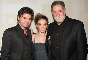 Hunter Foster, Laura E. Campbell, and Richard Masur Photo