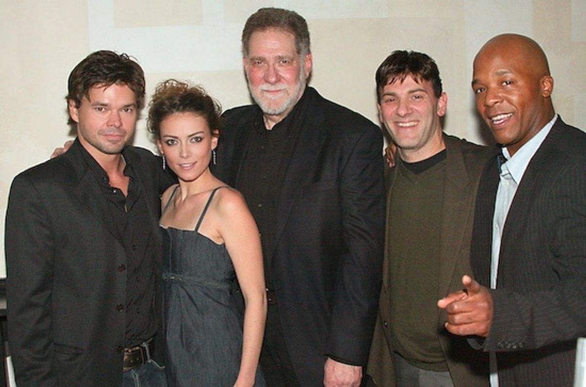Hunter Foster, Laura E. Campbell, Richard Masur, Playwright Billy Goda, and Curtis McClarin at 