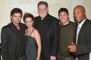 Hunter Foster, Laura E. Campbell, Richard Masur, Playwright Billy Goda, and Curtis Mc Photo