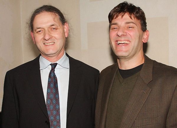 Director Scott Zigler and Playwright Billy Goda Photo