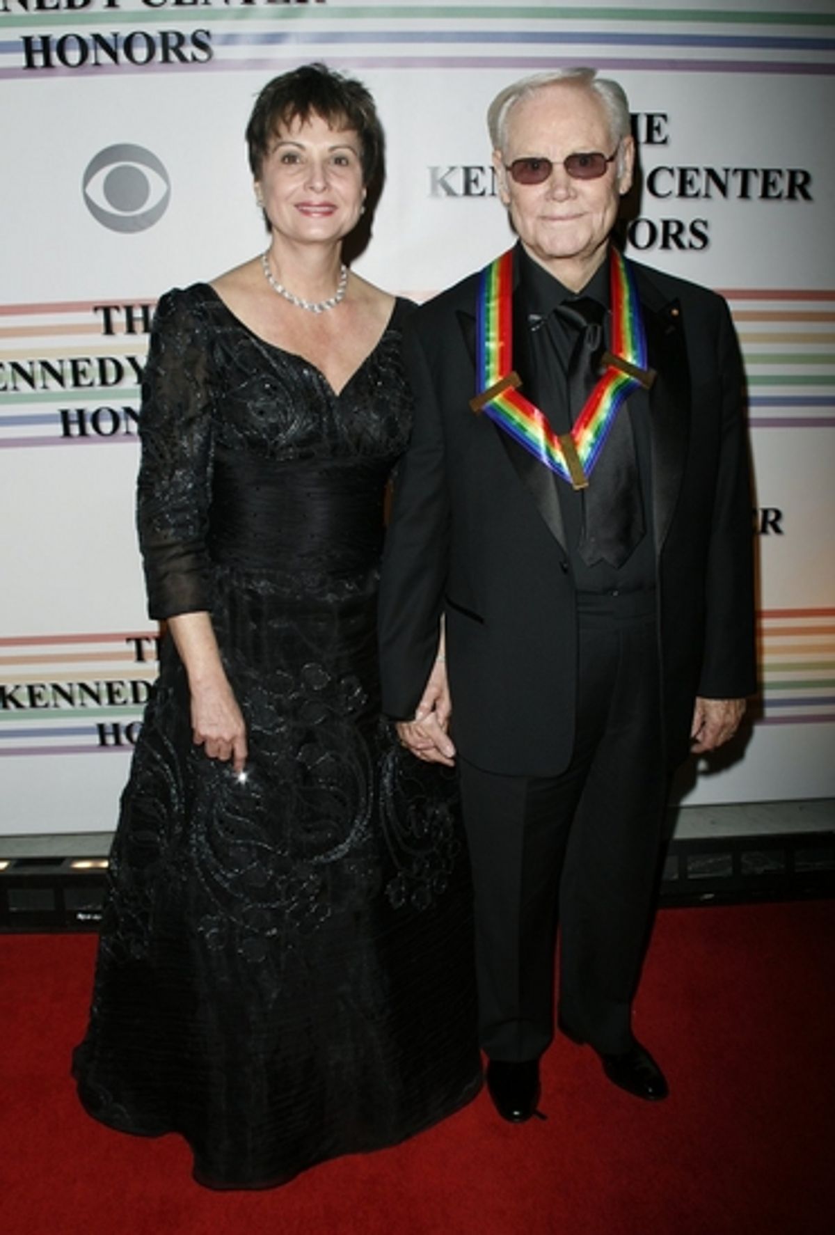 George Jones and Nancy Jones at 2008 Kennedy Center Honorees