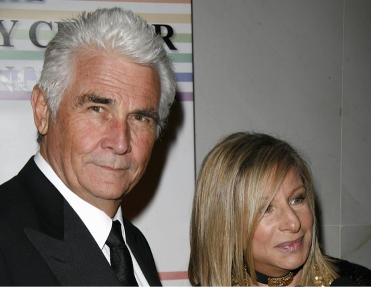 James Brolin and Barbra Streisand at 2008 Kennedy Center Honorees