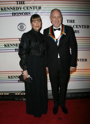 Pete Townsend and Rachel Fuller Photo