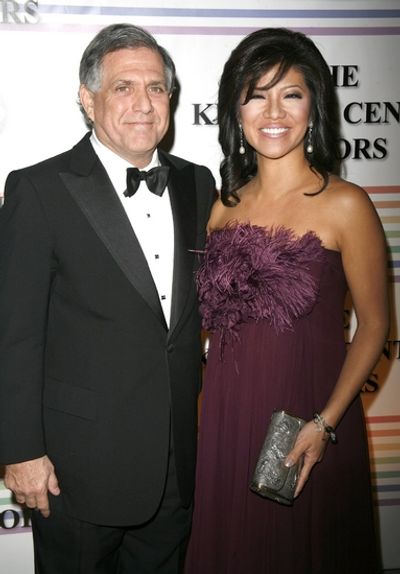 Leslie Moonves and Julie Chen Photo