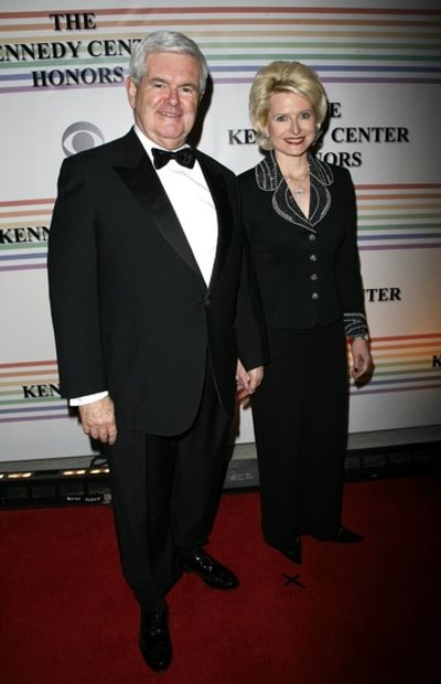 Newt Gingrich and guest Photo