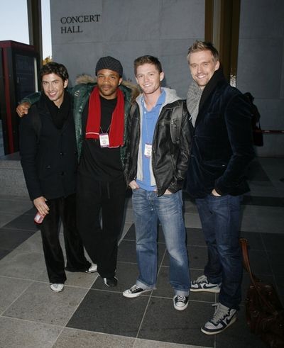 Nick Adams, James Harkness, Spencer Liff and Adam Perry Photo