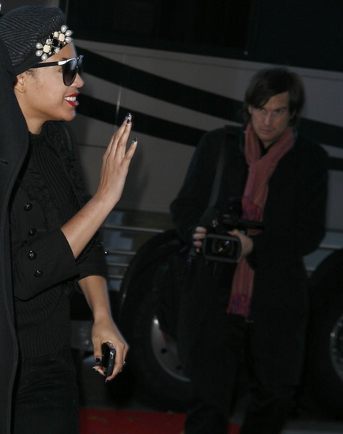 Beyonce at 2008 Kennedy Center Honors Rehearsals