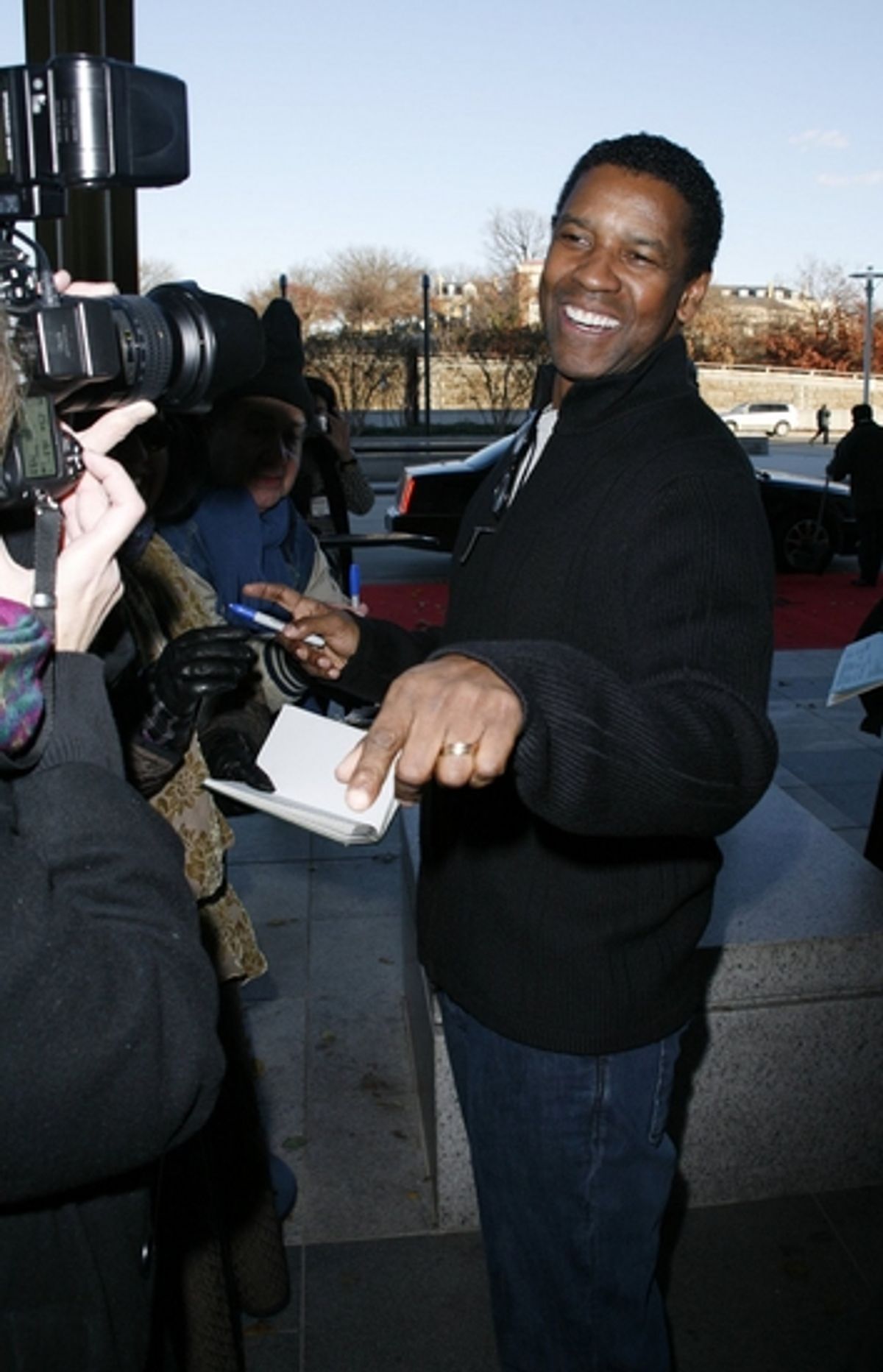 Denzel Washington at 2008 Kennedy Center Honors Rehearsals