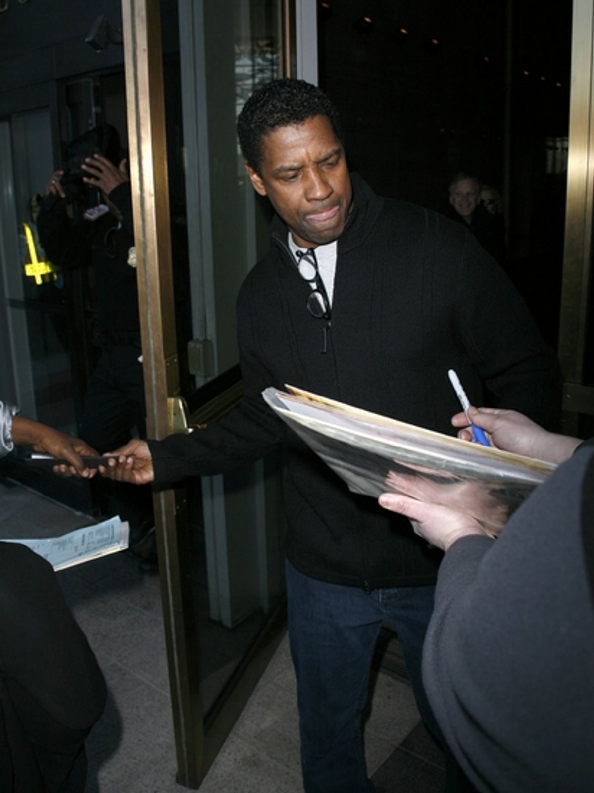 Denzel Washington at 2008 Kennedy Center Honors Rehearsals