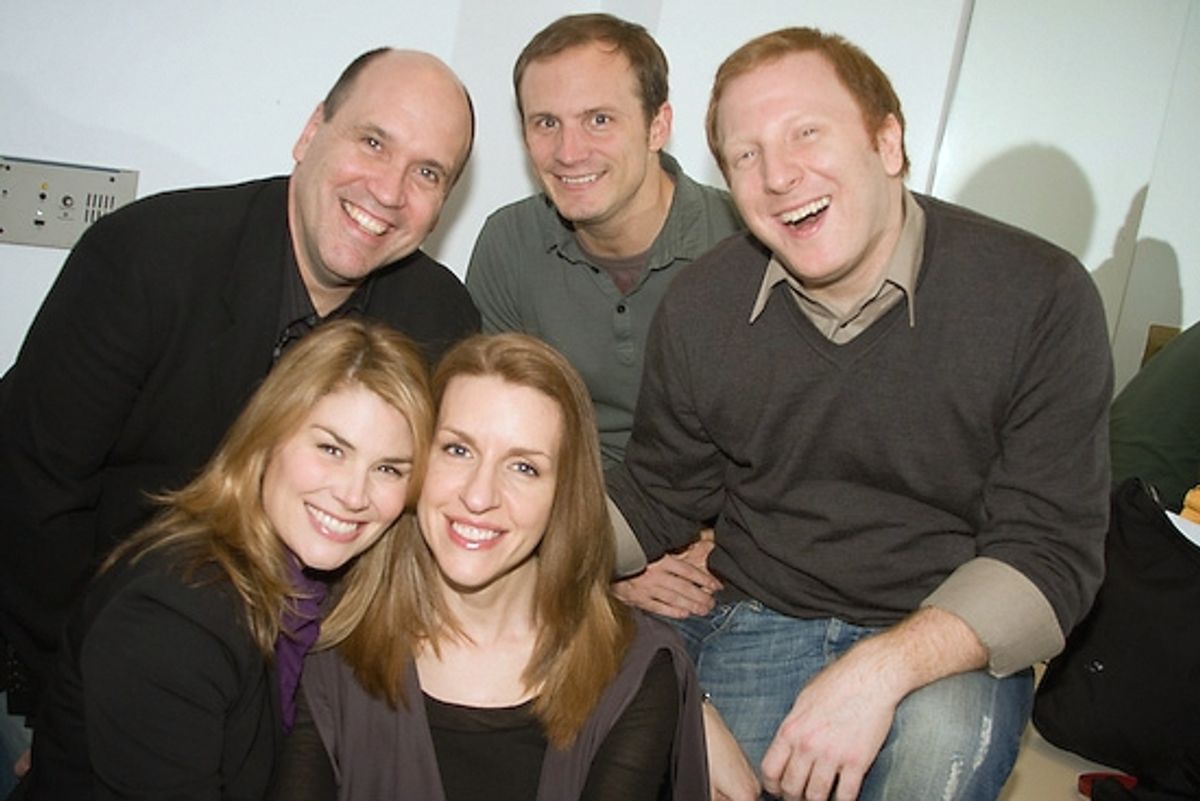 Larry Pressgrove, Heidi Blickenstaff, Susan Blackwell, Jeff Bowen, and Hunter Bell at Transport Group Honors Gala