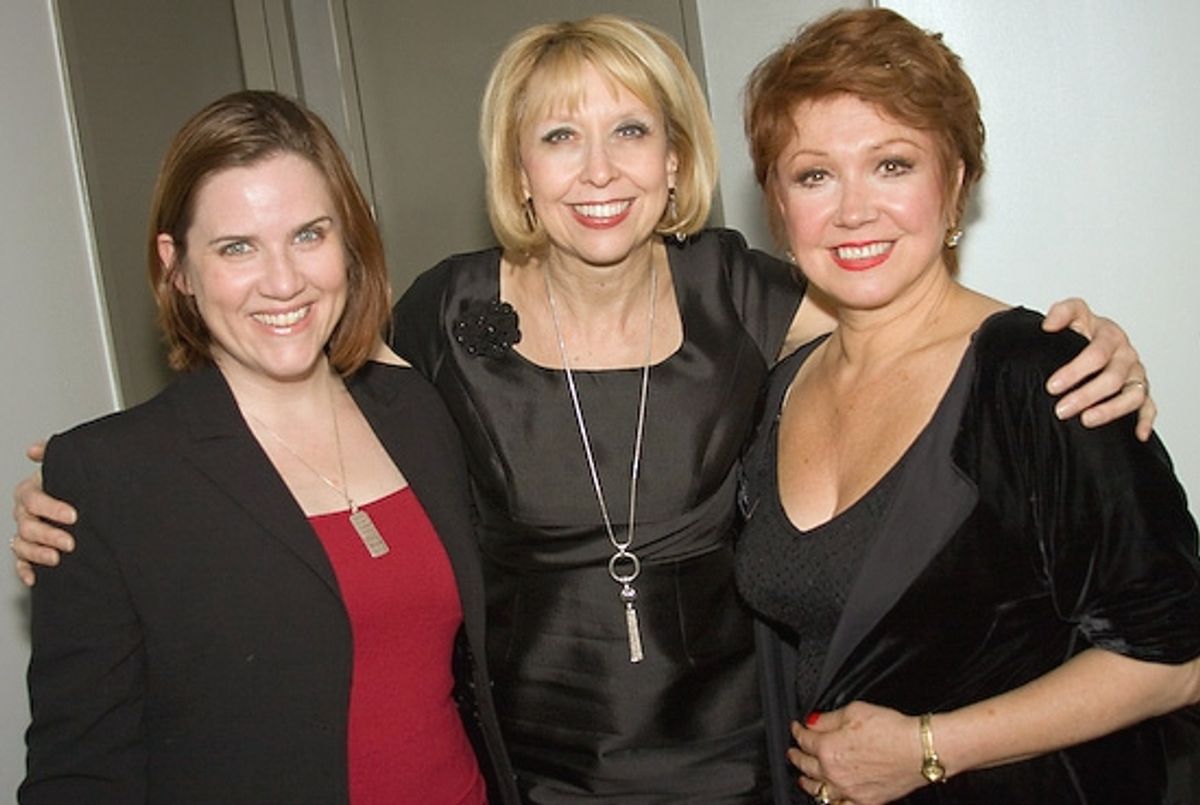 Donna Lynne Champlin, Julie Halston, and Donna McKechnie at Transport Group Honors Gala