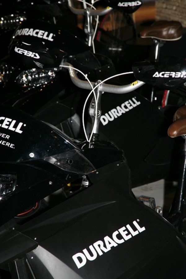 PEDAL FOR POWER AT THE DURACELL POWER LODGE Photo