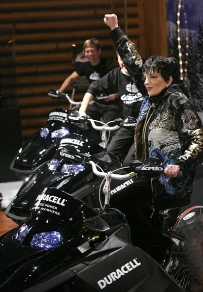 Cortes Alexander, Jim Caruso and Liza Minnelli Photo