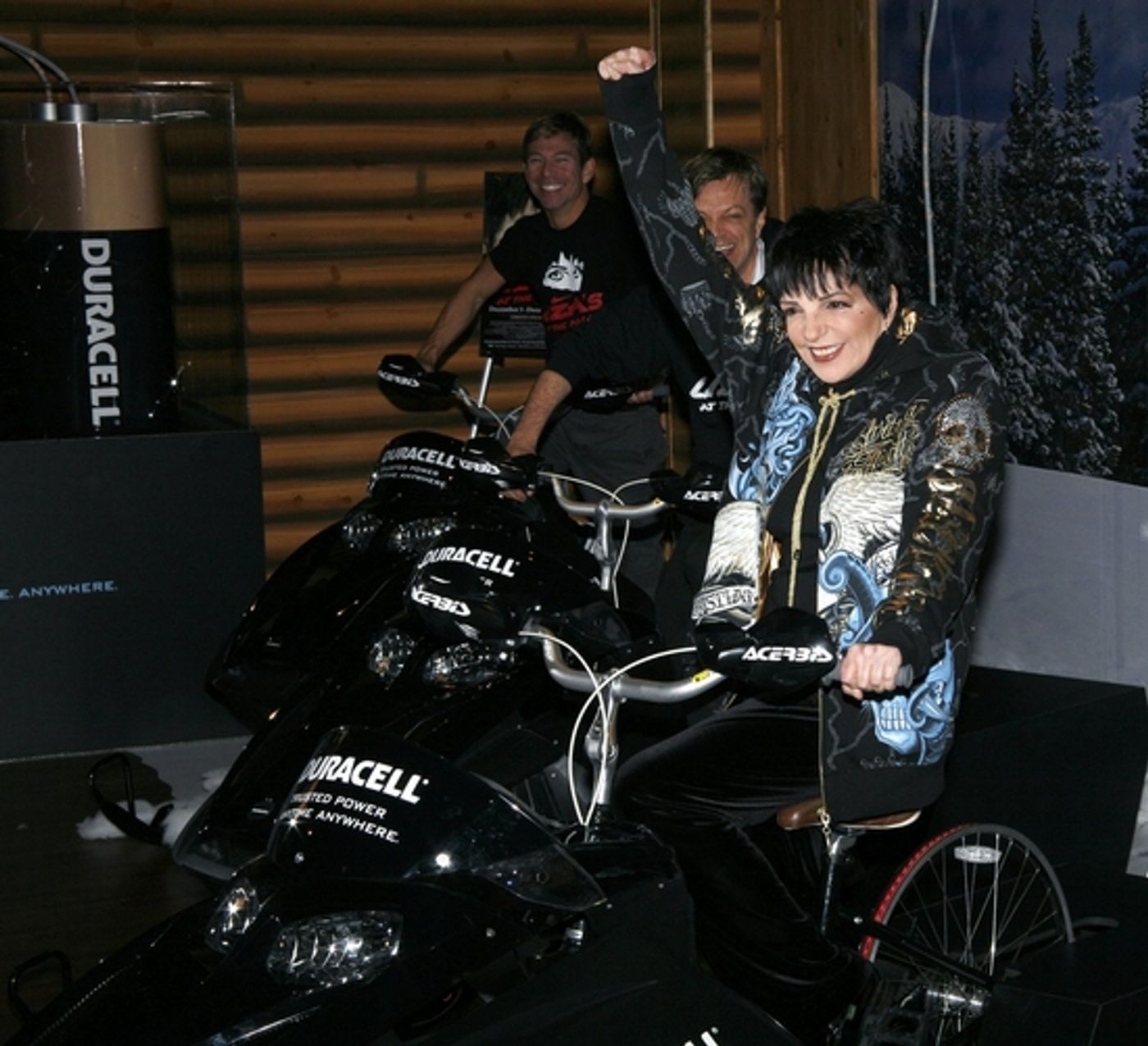 Photo Coverage: Liza Minnelli 'Pedals for Power' for BC/EFA  Image