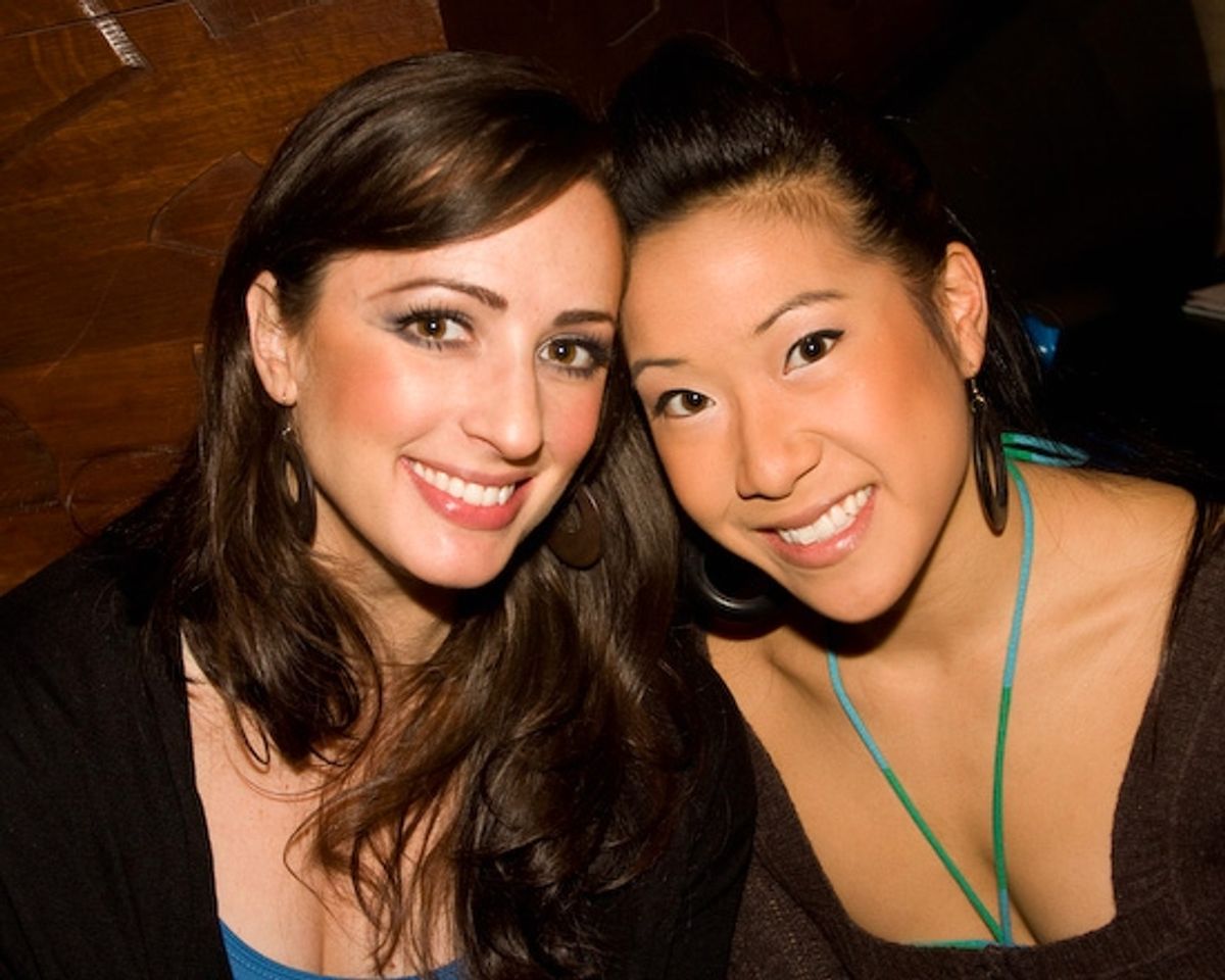 THE LITTLE MERMAID's Meredith Inglesby & Kay Trinidad
 at 