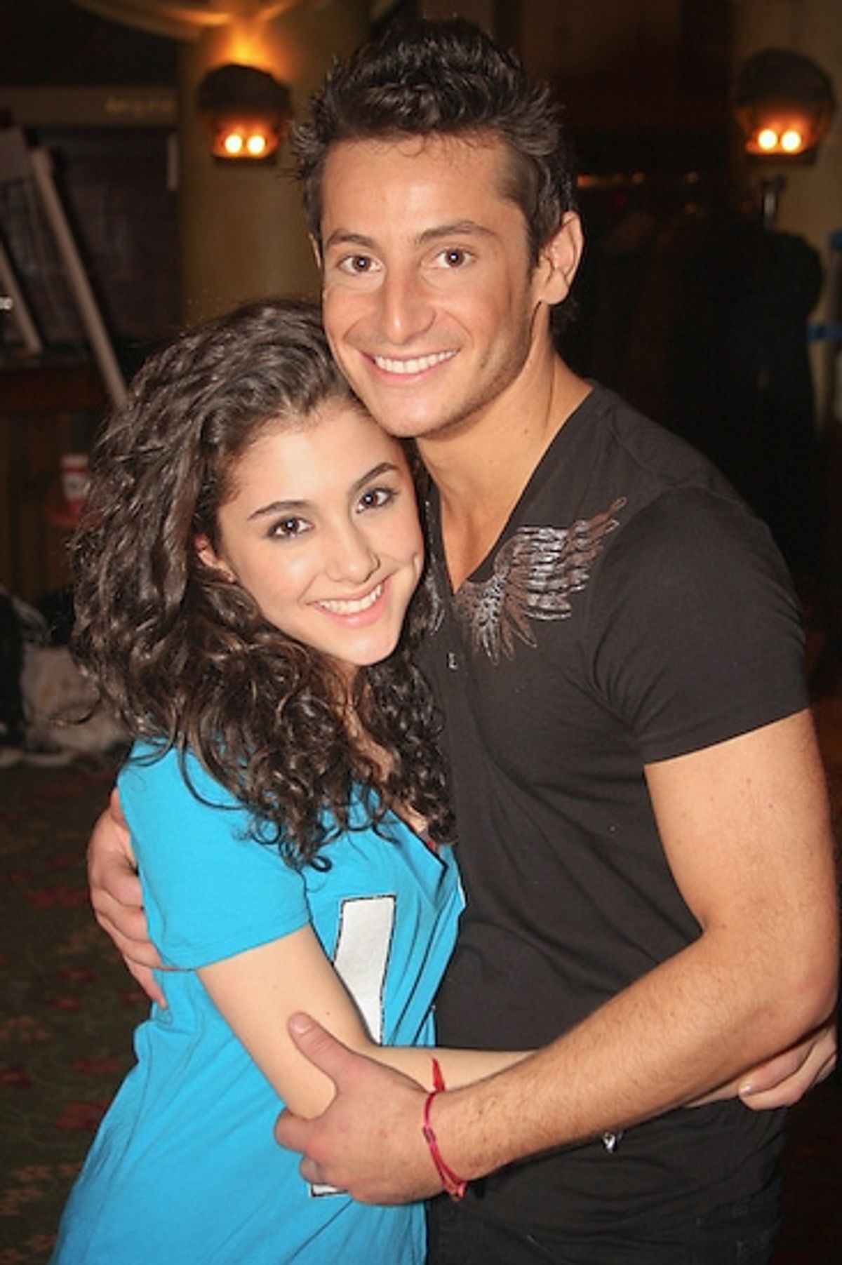 Broadway Brother and Sister team, Ariana Grande and Frankie James Grande at 