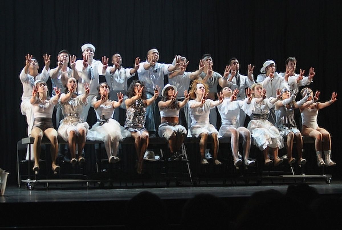 The Opening Number featuring Aaron J. Albano, Kristine Bendul, Carolyn Doherty, Emilee Dupree, Matt Gibson, Anna Kaiser, James Kinney, Kia Lee, Will Mann, Jamie Markovich, Robin Masella, Skye Mattox, Michael Mindlin, Sarah O'Gleby, Elizabeth Racanelli, Mi at 