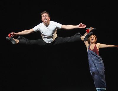 Jon-Erik Goldberg and Heidi Godt from MAMMA MIA! Photo