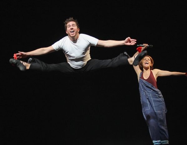 Jon-Erik Goldberg and Heidi Godt from MAMMA MIA! Photo