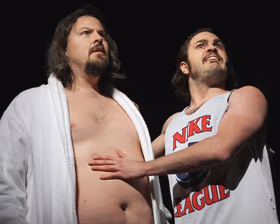Tad Wilson and Mitchell Jarvis perform 'Hillbilly Elliot' Photo